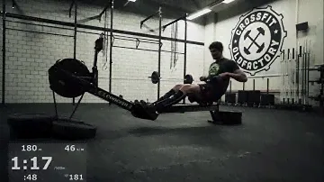 Гребной тренажер Concept2. Тренировка