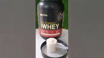 100% Whey Gold Standard - как принимать