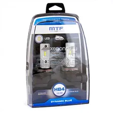 Комплект светодиодных ламп MTF Light DYNAMIC BLUE LED HB4, 700Lm, 5500K, 8W
