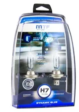 Лампа автомобильная галогенная MTF Dynamic Blue HDB1207 H7 12V 55W 2 шт.