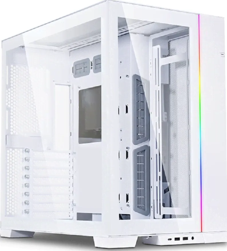 Lian Li O11 Dynamic Evo E-ATX Компьютерный корпус, закаленное стекло, поддержка блока питания 220 мм, подвижный модуль ввода-вывода, вентилятор 120/14-0