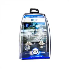 Комплект галогенных ламп MTF DYNAMIC BLUE, цоколь H7, 12v/55w