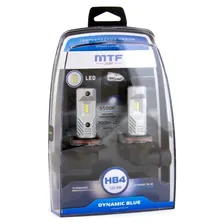 MTF Light DYNAMIC BLUE LED HB4, 5500K Комплект свет-х ламп