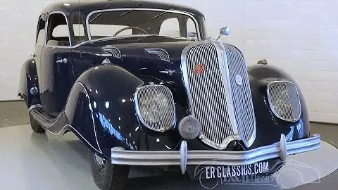Panhard Dynamic X77 1937 - VIDEO - www.ERclassics.com