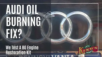 BG Dynamic Engine Flush On Audi A7 at King's Auto Repair