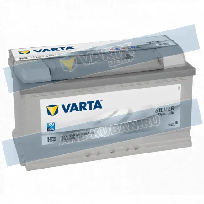 Аккумулятор 6СТ-100.0 Silver Dynamic H3 (Varta)-0