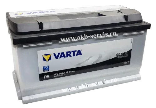 Аккумулятор VARTA Black Dynamic (Варта) 90Ач F6 (590 122 072) 720A-0