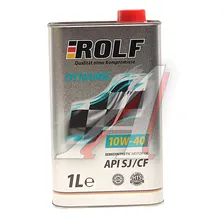 Масло моторное DYNAMIC SJ/CF 10W40 п/синт 1л ROLF
