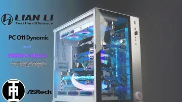 Lian Li O11 Dynamic White & Black RGB WATER-COOLING SETUP | Prjct Infinity | R9 5900x | RTX 3080