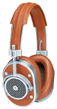 Master & Dynamic MH40 Silver Metal / Brown Leather